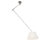 Hanglamp met plisse kap crème 35 cm – Blitz I staal