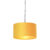 Hanglamp met velours kap oker met goud 35 cm – Combi