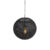 Hanglamp zwart 35 cm – Corda