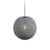 Landelijke Hanglamp grijs 35 cm – Corda