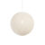 Landelijke hanglamp wit 45 cm – Corda