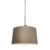 Moderne hanglamp staal met kap 45 cm taupe – Combi 1