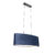 Moderne hanglamp zwart met kap blauw 2-lichts – Tambor