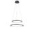 Moderne ring hanglamp antraciet incl. LED dimbaar – Anella Duo