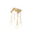 Moderne plafondlamp goud met opaal glas 9-lichts – Athens