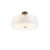 Moderne plafondlamp wit 50 cm 3-lichts – Drum Duo