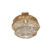 Oosterse plafondlamp goud 45 cm – Vadi