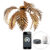 Smart plafondlamp goud 12 bladen incl. Wifi G95- Botanica