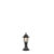 Klassieke buiten vloerlamp zwart 42,2 cm IP44 – New Haven