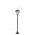 Klassieke staande buitenlamp zwart IP44 125 cm – New Orleans