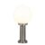 Moderne buitenlamp paal staal RVS 50 cm – Sfera