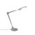 Design tafellamp grijs incl. LED met touch en inductielader – Don