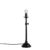 Klassieke tafellamp zwart verstelbaar zonder kap – Accia