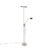 Moderne vloerlamp incl. LED en dimmer met leeslamp – Uplighter Jazzy