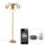 Smart vloerlamp goud 2-lichts incl. Wifi G95 – Botanica