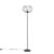 Industriële vloerlamp zwart 36 cm – Margarita