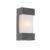 Moderne buiten wandlamp donkergrijs IP44 – Tide