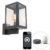 Smart buitenwandlamp grijs incl. Smart G95 – Sutton Up