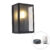 Smart buitenwandlamp zwart incl. WiFi A60 IP44- Rotterdam 2